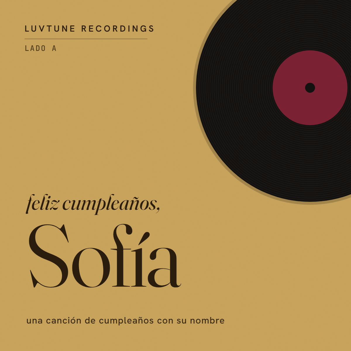 Custom Birthday Song