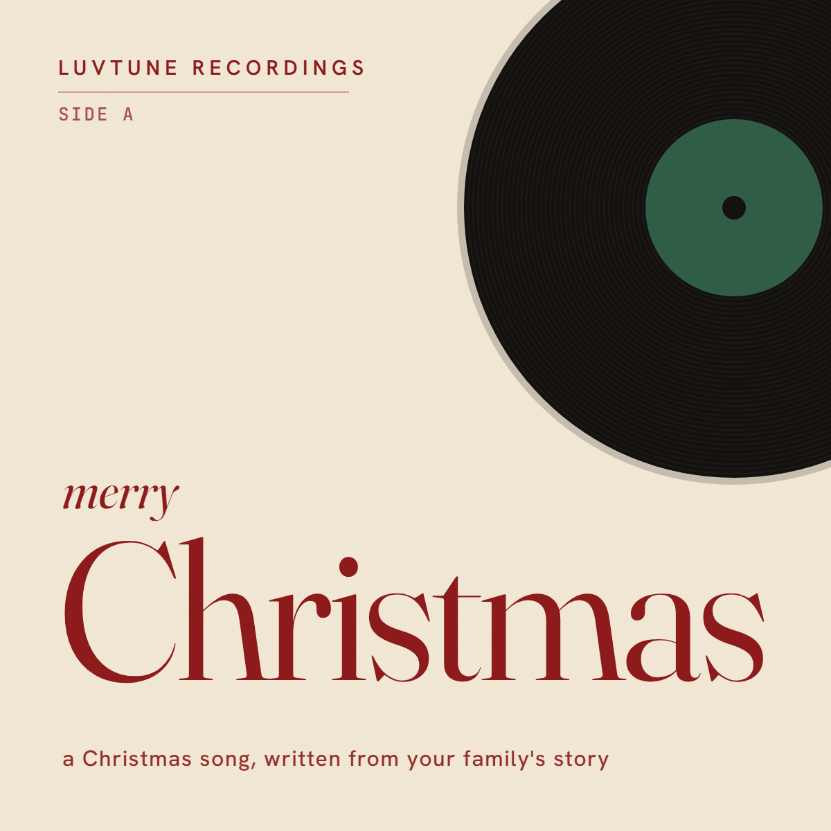 Custom Christmas Song